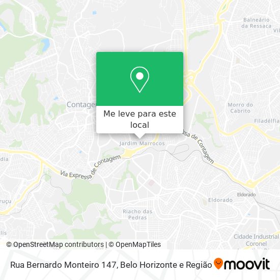 Rua Bernardo Monteiro 147 mapa