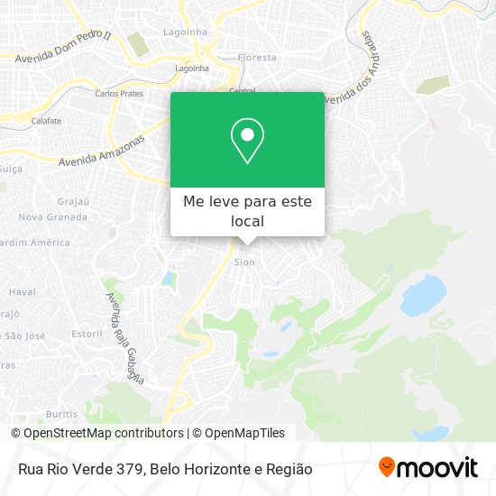 Rua Rio Verde 379 mapa