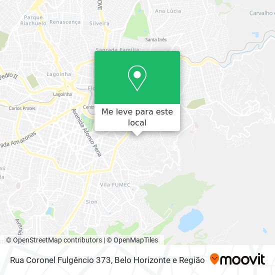 Rua Coronel Fulgêncio 373 mapa