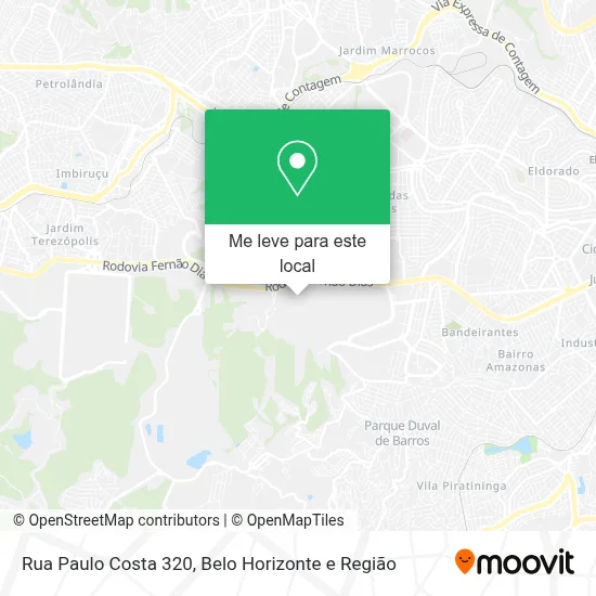 Rua Paulo Costa 320 mapa