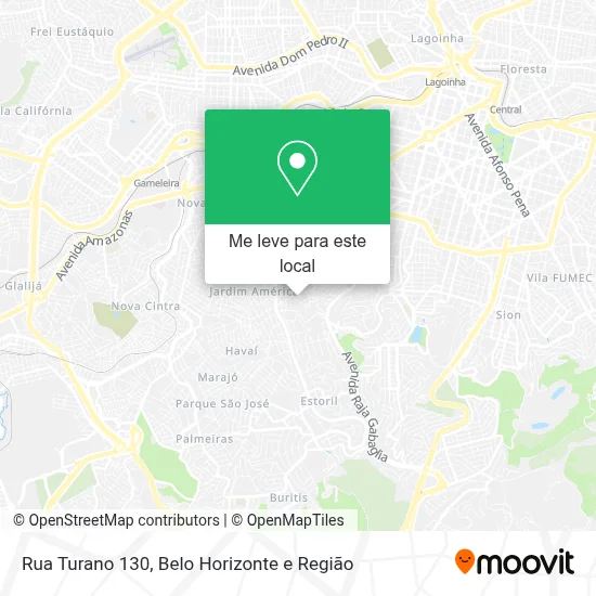 Rua Turano 130 mapa