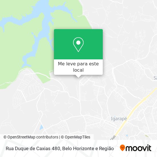 Rua Duque de Caxias 480 mapa