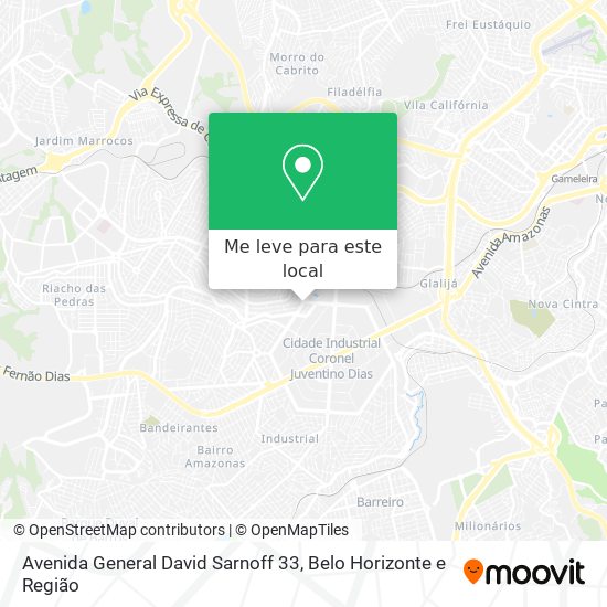 Avenida General David Sarnoff 33 mapa