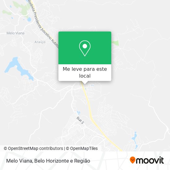 Melo Viana mapa
