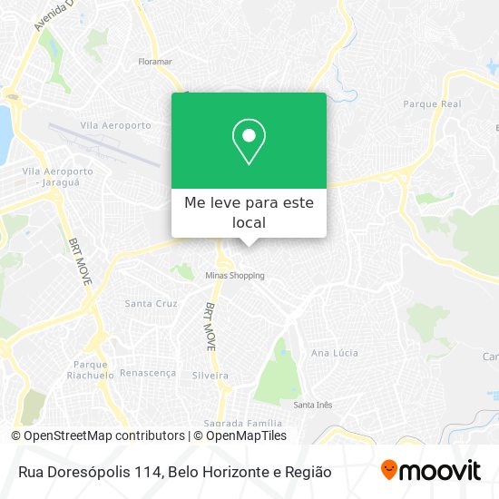 Rua Doresópolis 114 mapa