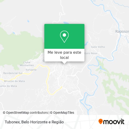 Tubonex mapa