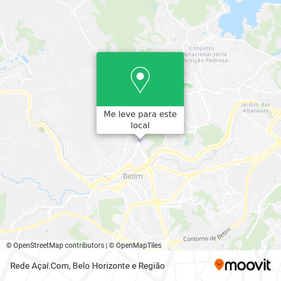Rede Açaí.Com mapa