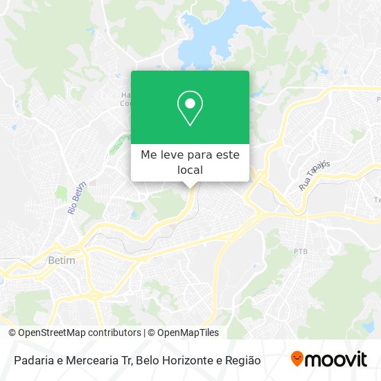Padaria e Mercearia Tr mapa