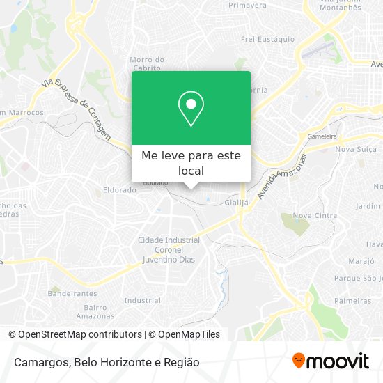 Camargos mapa