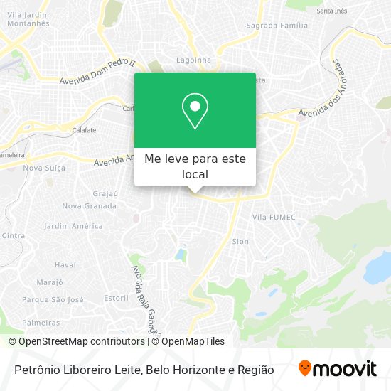 Petrônio Liboreiro Leite mapa