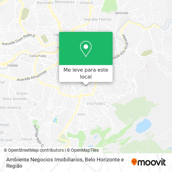 Ambiente Negocios Imobiliarios mapa