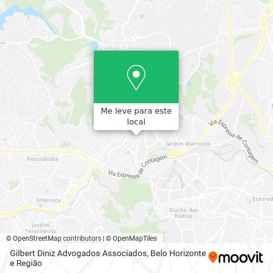 Gilbert Diniz Advogados Associados mapa