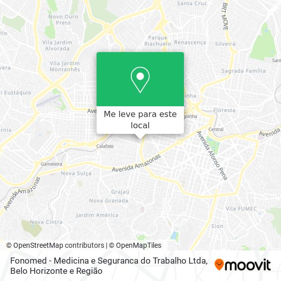 Fonomed - Medicina e Seguranca do Trabalho Ltda mapa