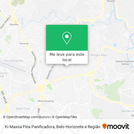 Ki Massa Fina Panificadora mapa