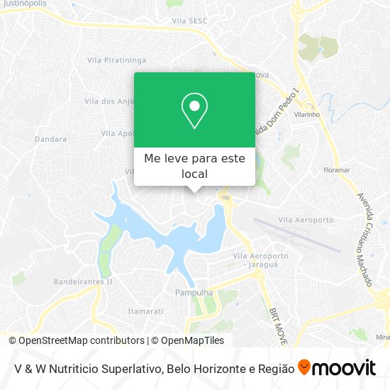 V & W Nutriticio Superlativo mapa