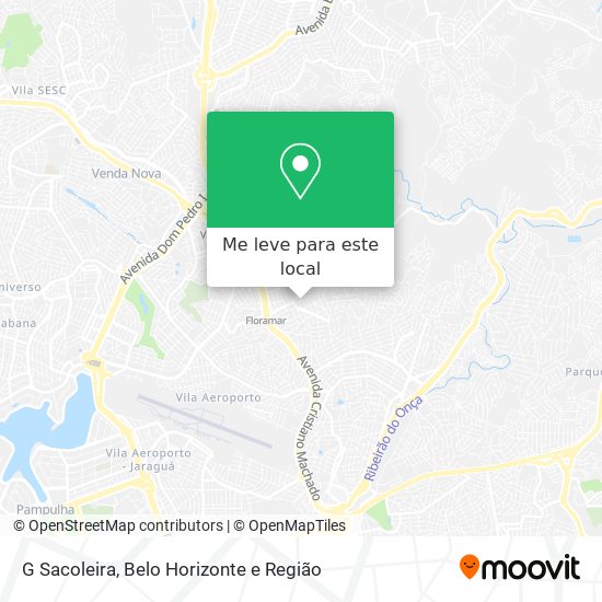 G Sacoleira mapa