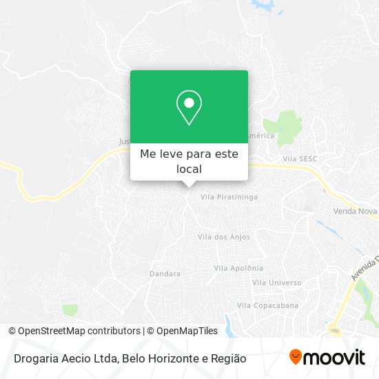 Drogaria Aecio Ltda mapa
