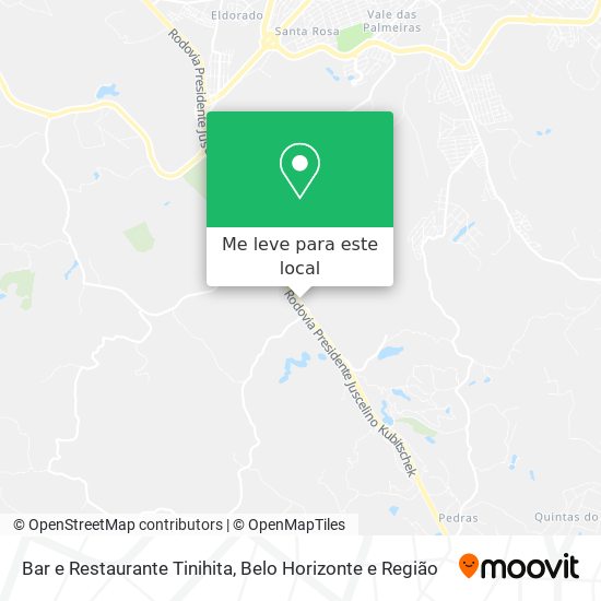 Bar e Restaurante Tinihita mapa
