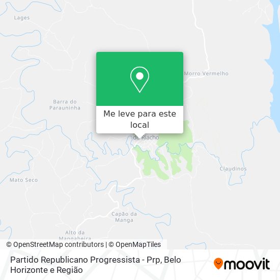 Partido Republicano Progressista - Prp mapa