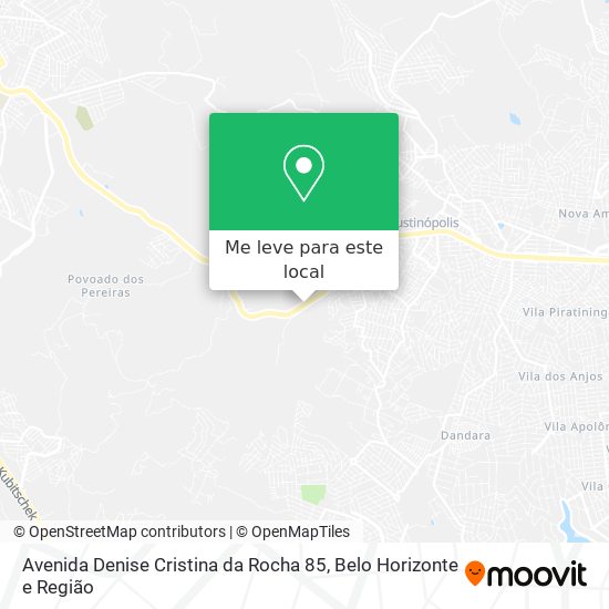 Avenida Denise Cristina da Rocha 85 mapa