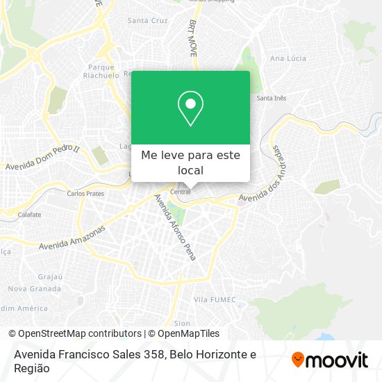 Avenida Francisco Sales 358 mapa