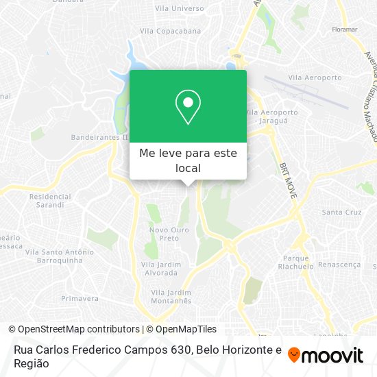 Rua Carlos Frederico Campos 630 mapa