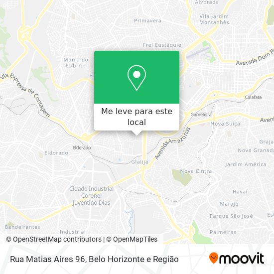 Rua Matias Aíres 96 mapa