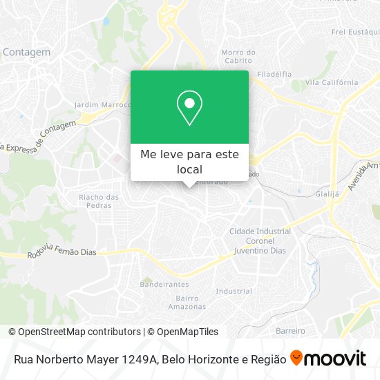 Rua Norberto Mayer 1249A mapa