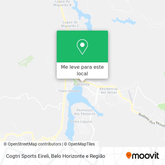 Cogtri Sports Eireli mapa
