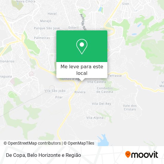 De Copa mapa