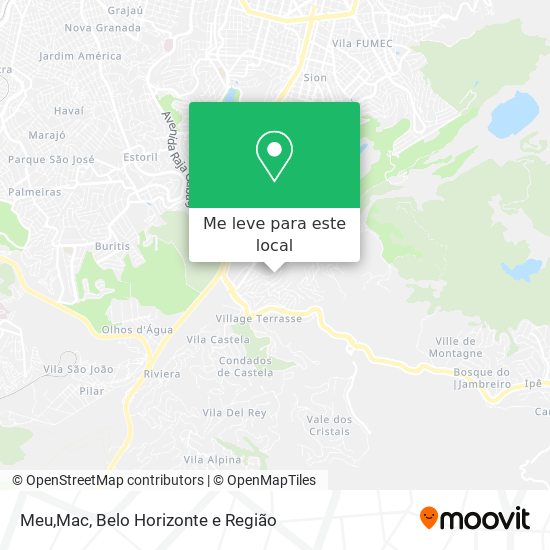 Meu,Mac mapa