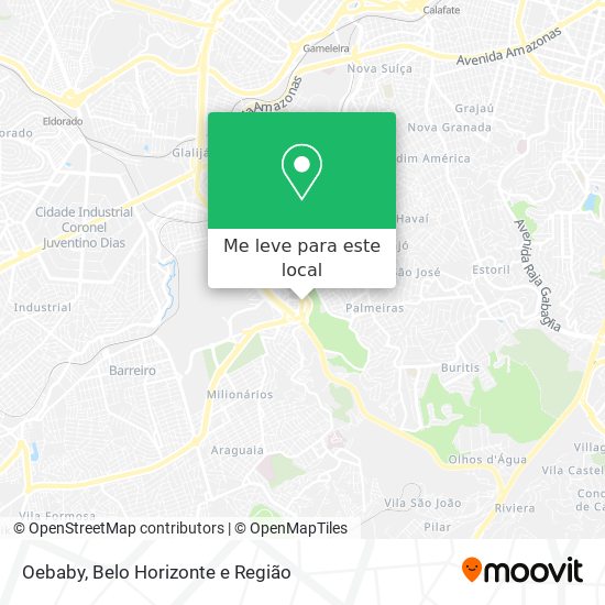 Oebaby mapa