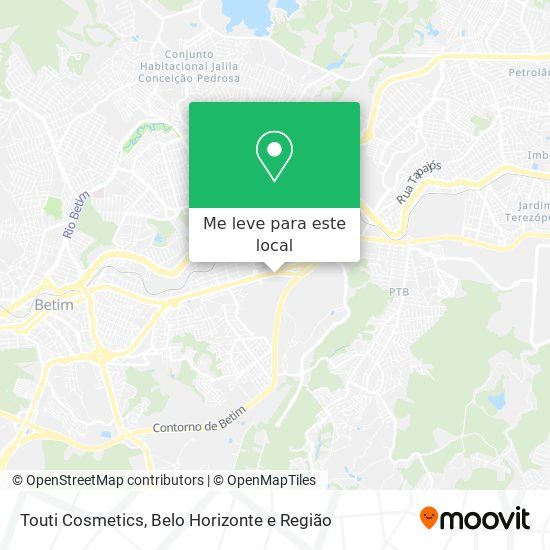 Touti Cosmetics mapa
