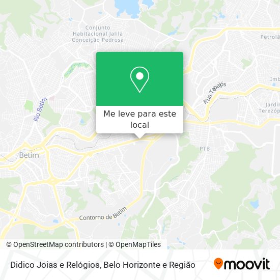 Didico Joias e Relógios mapa