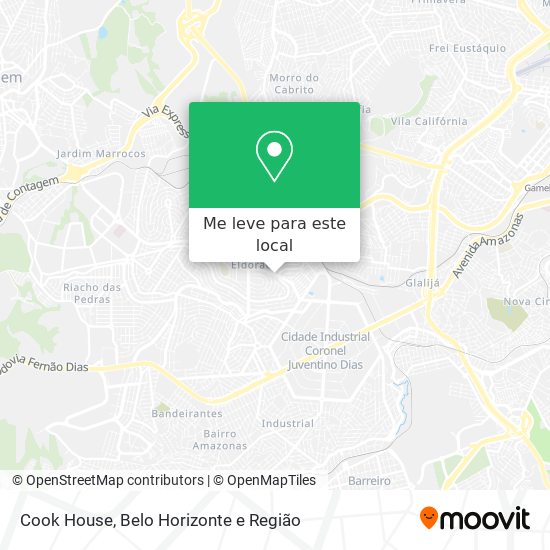 Cook House mapa