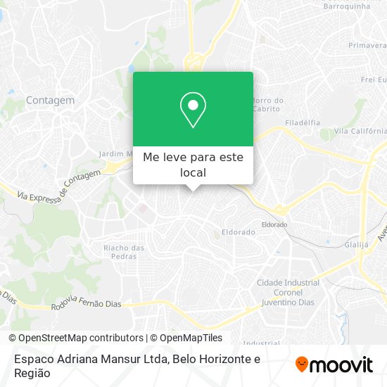 Espaco Adriana Mansur Ltda mapa