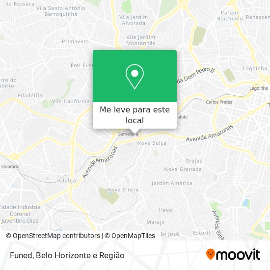 Funed mapa