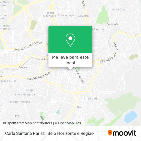 Carla Santana Parizzi mapa