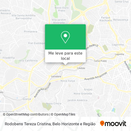 Rodobens Tereza Cristina mapa