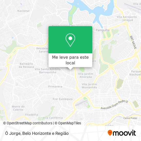 Ô Jorge mapa