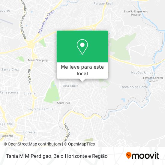 Tania M M Perdigao mapa