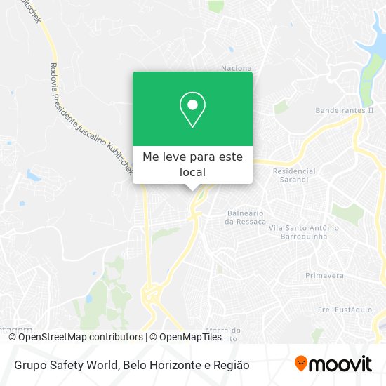 Grupo Safety World mapa