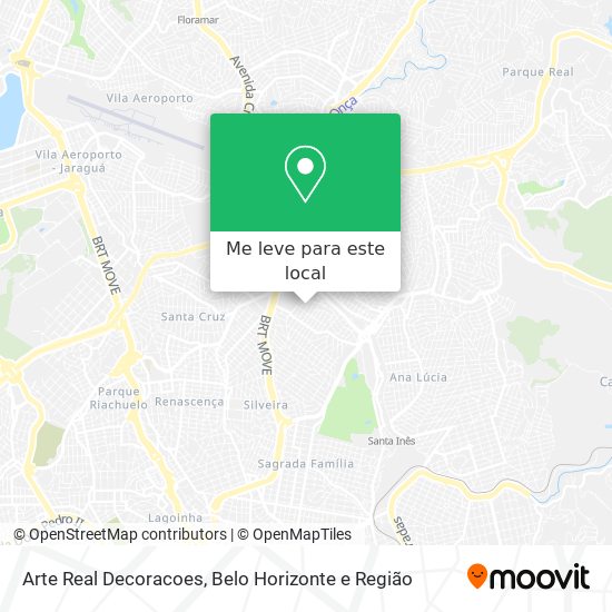 Arte Real Decoracoes mapa