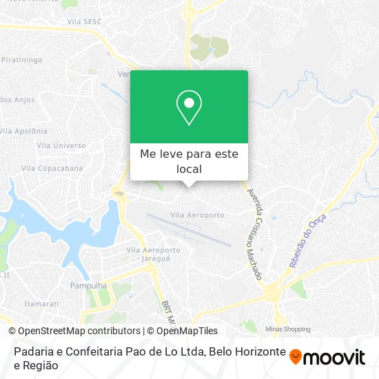 Padaria e Confeitaria Pao de Lo Ltda mapa