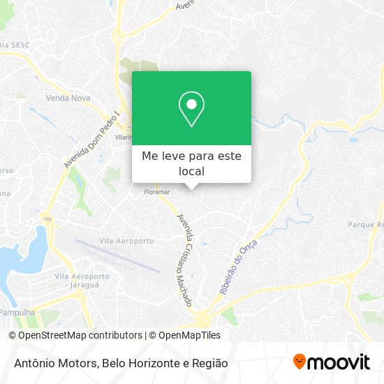 Antônio Motors mapa