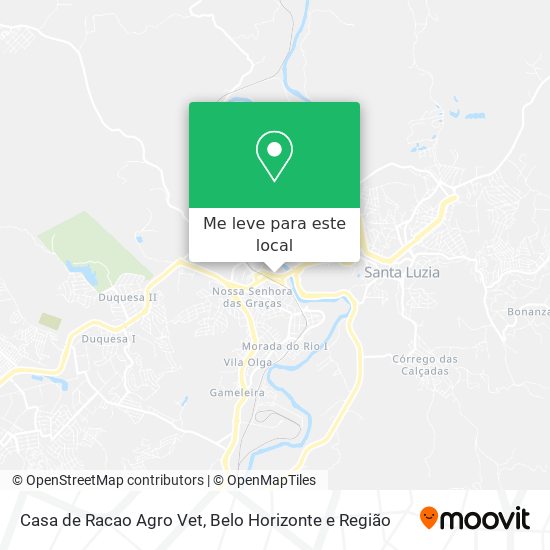 Casa de Racao Agro Vet mapa
