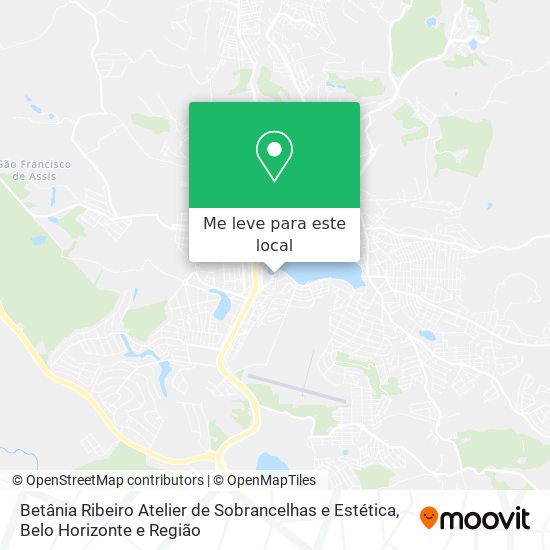 Betânia Ribeiro Atelier de Sobrancelhas e Estética mapa