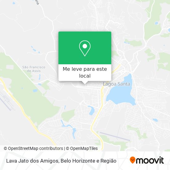 Lava Jato dos Amigos mapa