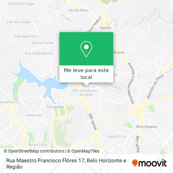 Rua Maestro Francisco Flôres 17 mapa