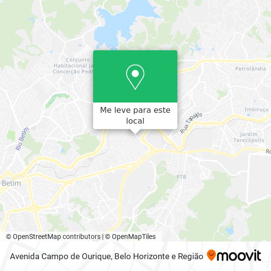Avenida Campo de Ourique mapa